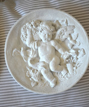Figuras religiosas decorativas : Juego de 2 angelitos Blanc - Regalo Bautizo y Primera Comunión