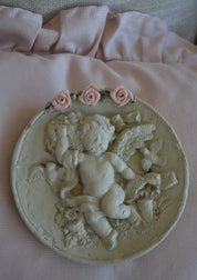 Duo Querubines rosa y beige