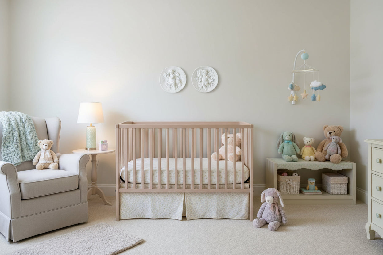 Figuras religiosas decorativas : Juego de 2 angelitos Blanc - Regalo Bautizo y Primera Comunión