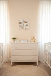 Cuadro Infantil casitas de madera en habitación de guagua Lily Garden & deco