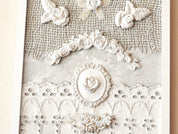Cuadro Mediano  Rosa Blanca