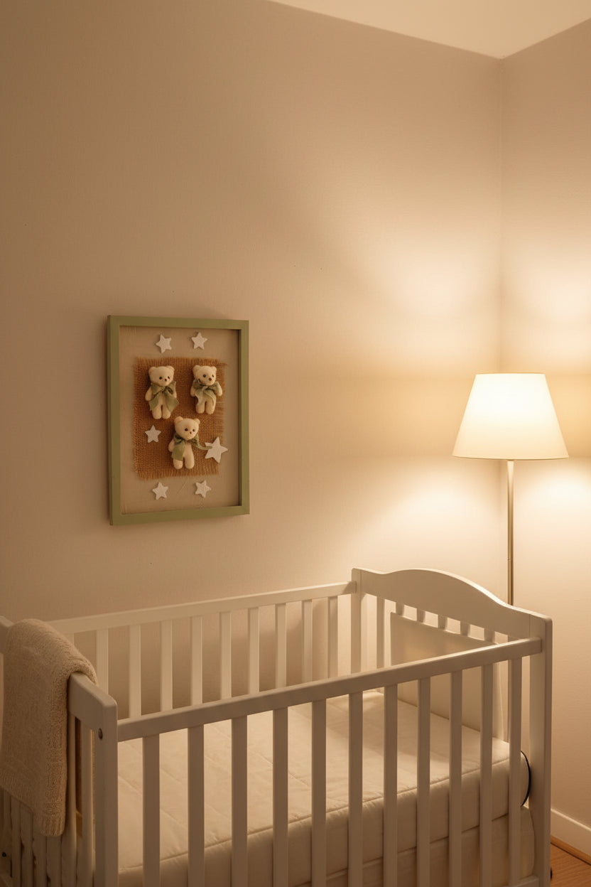 Cuadro decorativo Ositos Blanc Petit