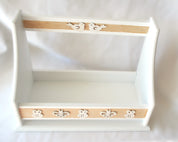 Librero  Montessori Infantil de madera con de talles de abejitas Lily Garden & deco