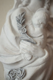 Figura religiosa decorativa Dulce Virgen - Regalo Bautizo y Primera Comunión