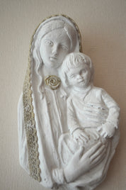 Figura religiosa Virgen de Encaje - Regalo de Bautizo o Primera Comunión