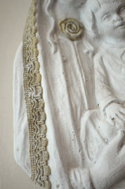 Figura religiosa Virgen de Encaje - Regalo de Bautizo o Primera Comunión